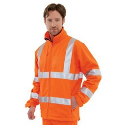 Keepsafe Hi-Vis Orange Softshell Jacket GORT 3279
