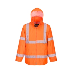 Portwest H440 High Visibility Waterproof Rain Jacket Orange
