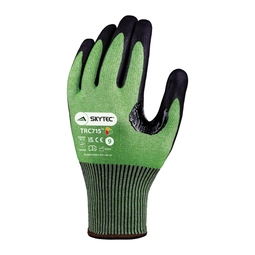 Skytec TRC715 Nitrile Sponge Palm Coat Glove Green