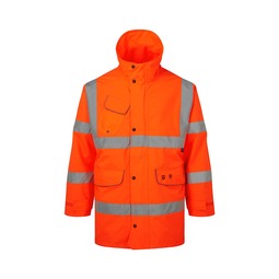 Bodyguard High Visibility Vapourking Jacket Orange