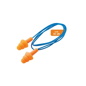 Alpha Solway EPR02 Reusable Corded Ear Plugs SNR 30db - 200 pairs