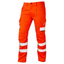 Leo CT04-O Kingford PCX Stretch Cargo Trouser Short Leg Orange