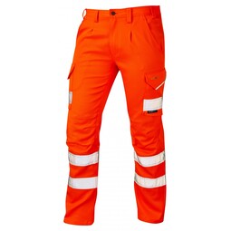 Leo CT04-O Kingford PCX Stretch Cargo Trouser Tall Leg Orange