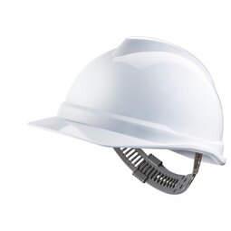 MSA GV511 V-Gard 500 Non-Vented White Safety Helmets [20]