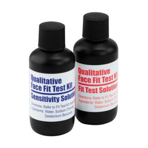 JSP Qualitative Face Fit Test Kit Solutions Blue and Red