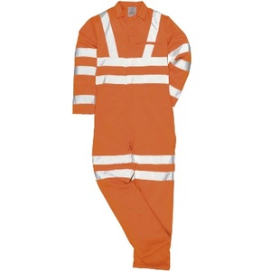 Portwest RT42 High Visibility Coverall Orange