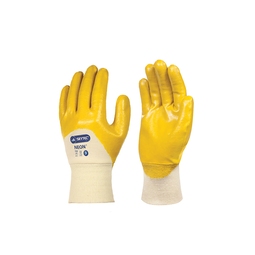 SKY24 Skytec Neon 3/4 Dipped Yellow Nitrile Glove