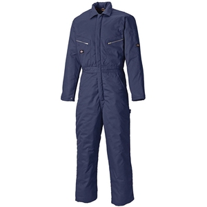 Dickies WD2360R Navy Blue Lined Zip Front Coverall