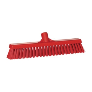 Vikan 31744 4100mm Soft/Stiff Broom Head - Red