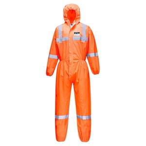 Portwest ST36 Vis Tex SMS Coverall Type 5/6 Orange