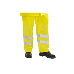 KeepSAFE High Visibility Waterproof Trousers Yellow
