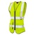 LYNMOUTH Superior High Visibility Ladies Executive Waistcoat Yellow