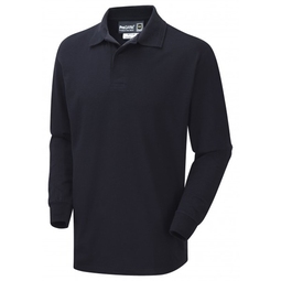 Progarm 5280 Arc Long Sleeve Polo Shirt Navy