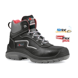 U-Power Black Rock Leather Safety Boot S3