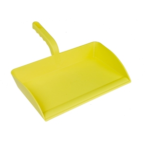 Yellow Open Plastic Dustpan DP13Y