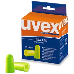 Uvex 2112-013 X-Fit Mini-Dispenser Earplugs [24x50] SNR37
