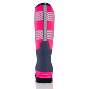 Brightboot Hi-Viz Pink Tall Safety Wellingtons