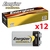 Energizer Industrial Type 9V Batteries Pack of 12