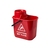 15L Professional Mop Bucket & Wringer Red