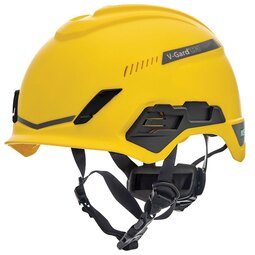 MSA 10194787 V-Gard H1 Trivent FT3PIV Yellow Helmet