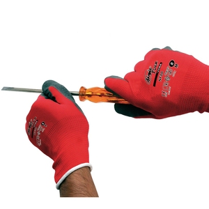 Juba Ninja Flex Latex Coated Red/Grey Gloves