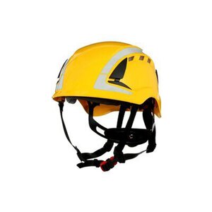 3M Securefit Yellow Vented Safety Helmet X5002VE-CE
