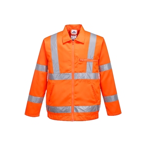 Portwest RT40 Hi-viz Orange Polycotton Jacket