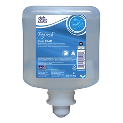Deb Stoko Refresh Clear Foam Hand Wash CLR1L 6x1 Litre