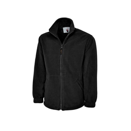Uneek UC604 Classic Full Zip Micro Fleece Jacket Black