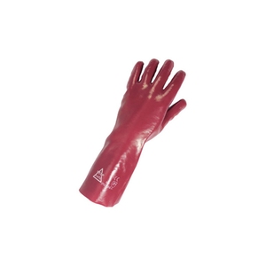 KeepSAFE 18'' Red PVC Gauntlets