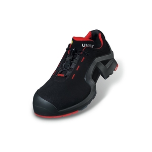 Uvex 8512-8 1 Black/Red Metal-Free Trainers S1 SRC ESD