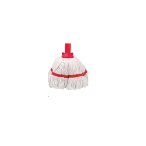 Brushware MISTN250R 250g Synthetic Push Fit Mop Head Red
