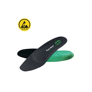 Ergo Med Insole for Low Arch Support ESD Green