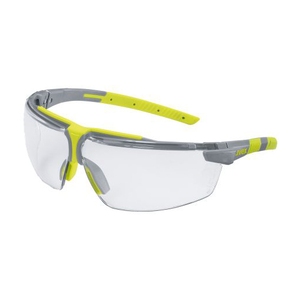 Uvex 6108-210 i-3 Safety Glasses Anti-Mist Laser Clear +1.0