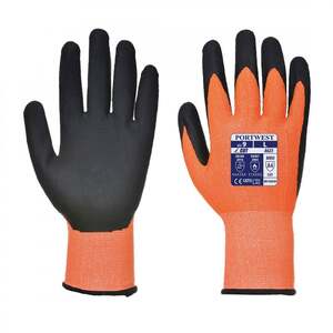 Portwest A625 Vis-Tex Cut Resistant Level D Orange Glove