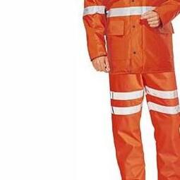 KeepSAFE Waterproof High Visibility GO/RT Trousers Orange