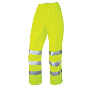 Hannaford Hi Vis Breathable Ladies Overtrousers Yellow