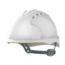 JSP EVO2 White Vented Safety Helmet