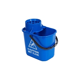 Colour Coded Mop Bucket & Wringer 14L Blue