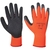Portwest A140 Thermal Grip Gloves Black/Orange