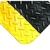 Wearwell 495 Diamond Plate Floor Matting Black/Yellow