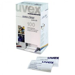 Uvex Lens Cleaning Towelettes (Box 100)
