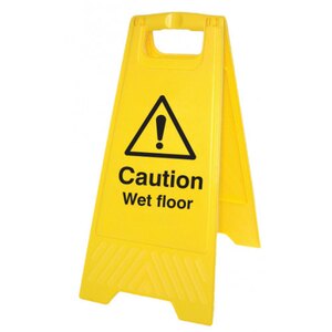 Wet Floor Free Standing Sign