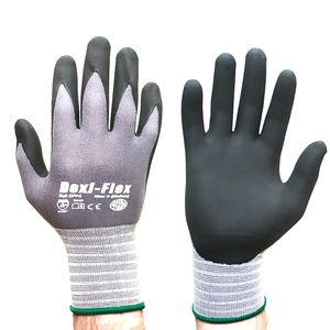 Dexi-Flex Palm Coated Nitrile Foam Gloves