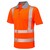 Leo P03-O High Visibility Woolacombe Short Sleeved Polo Shirt Orange