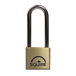 Squire LN4/2.5 Lion Range Premium Solid Brass Double Locking Padlock Long Shackle 40MM