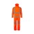 Bodyguard High Visibility Lined Storm Coverall Orange