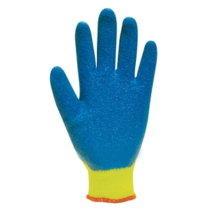 Polyco 904-MAT Matrix Hi-Viz Blue Latex Thermal Gloves Size 10