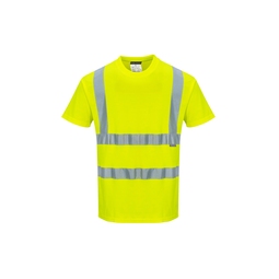 Portwest S170 Cotton Comfort T-Shirt Hi-Vis Yellow