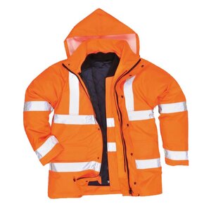Portwest S468 High Visibility 4-In-1 Traffic Jacket Orange